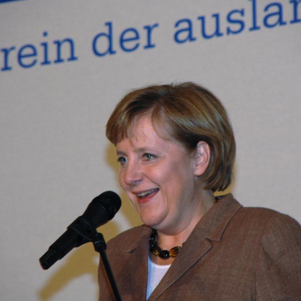 Angela Merkel beim VAP-Empfang 2006